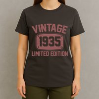 Vintage 1935 Limited Edition 90th Birthday T-Shirt