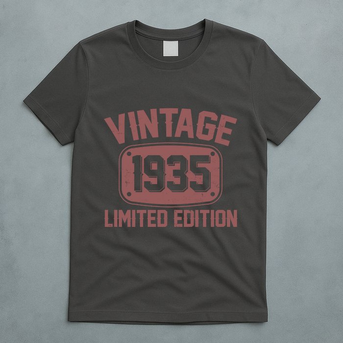Vintage 1935 Limited Edition 90th Birthday T-Shirt