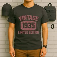 Vintage 1935 Limited Edition 90th Birthday T-Shirt