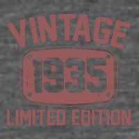 Vintage 1935 Limited Edition 90th Birthday T-Shirt