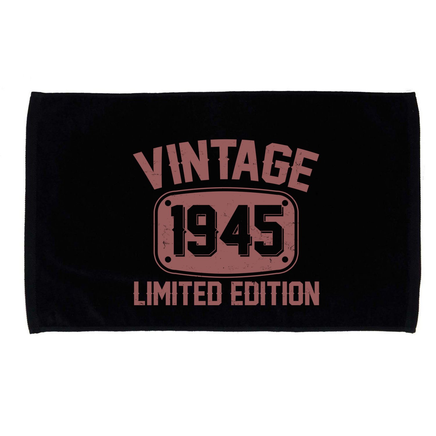 Vintage 1945 Limited Edition 80th Birthday Microfiber Hand Towel