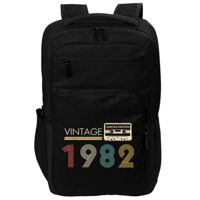 Vintage 1982 Limited Edition 40th Birthday Cassette Tape Impact Tech Backpack