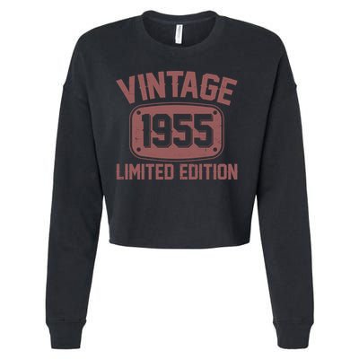 Vintage 1955 Limited Edition 70th Birthday Cropped Pullover Crew