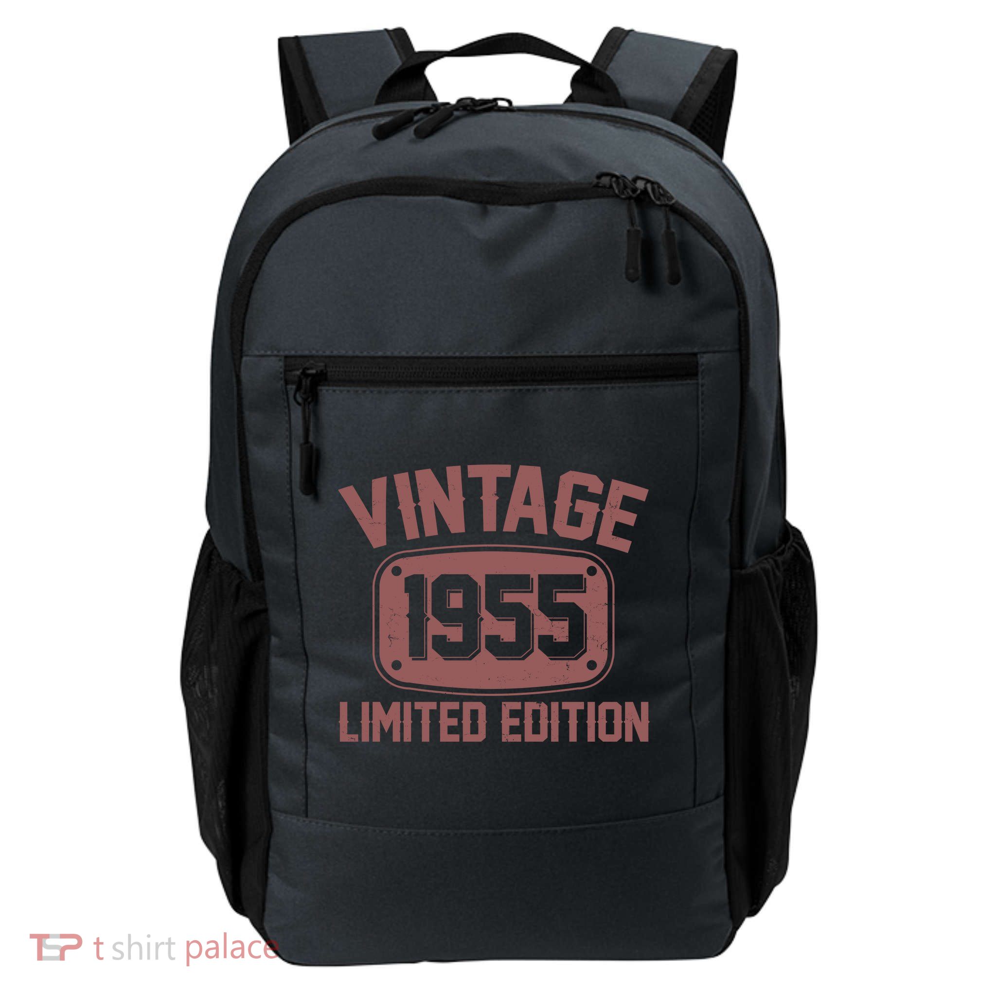 Vintage 1955 Limited Edition 70th Birthday Backpack