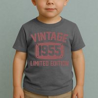 Vintage 1955 Limited Edition 70th Birthday Toddler T-Shirt