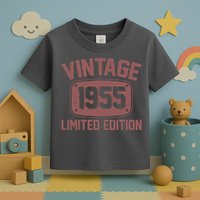 Vintage 1955 Limited Edition 70th Birthday Toddler T-Shirt