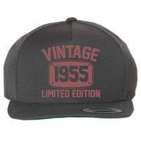 Vintage 1955 Limited Edition 70th Birthday Wool Snapback Cap