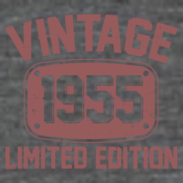 Vintage 1955 Limited Edition 70th Birthday Wool Snapback Cap