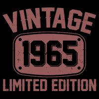 Vintage 1965 Limited Edition 60th Birthday Sweatshirt