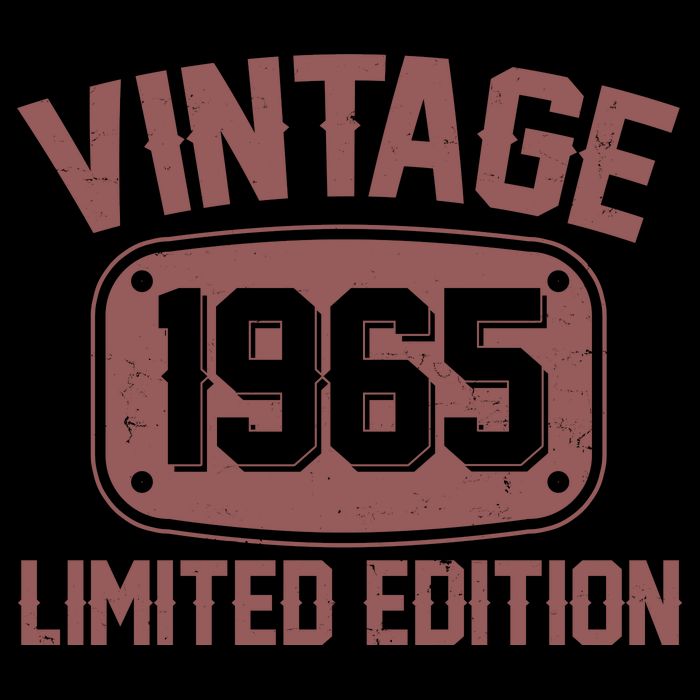 Vintage 1965 Limited Edition 60th Birthday Sweatshirt