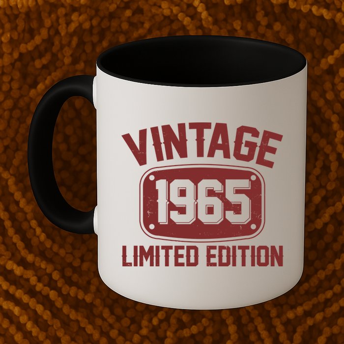 Vintage 1965 Limited Edition 60th Birthday Mug