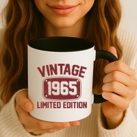 Vintage 1965 Limited Edition 60th Birthday Mug