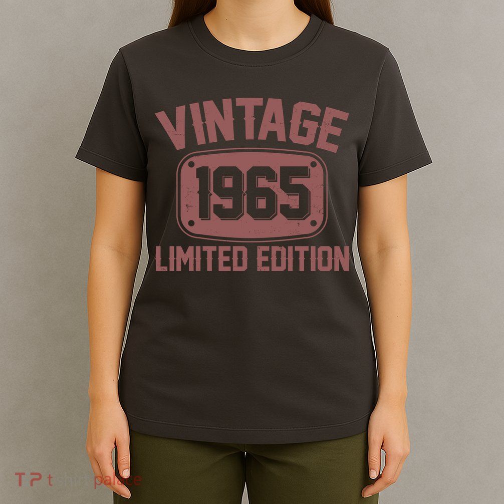 Vintage 1965 Limited Edition 60th Birthday T-Shirt