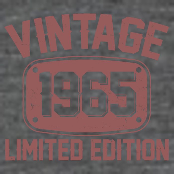 Vintage 1965 Limited Edition 60th Birthday Ladies Essential Flowy Tank
