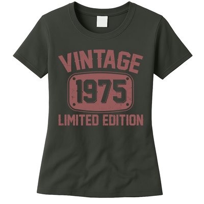 Vintage 1975 Limited Edition 50th Birthday Womens T-Shirt