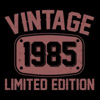 Vintage 1985 Limited Edition 40th Birthday Sweatshirt