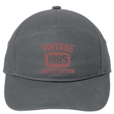 Vintage 1985 Limited Edition 40th Birthday 7-Panel Snapback Hat