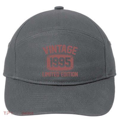 Vintage 1995 Limited Edition 30th Birthday 7-Panel Snapback Hat
