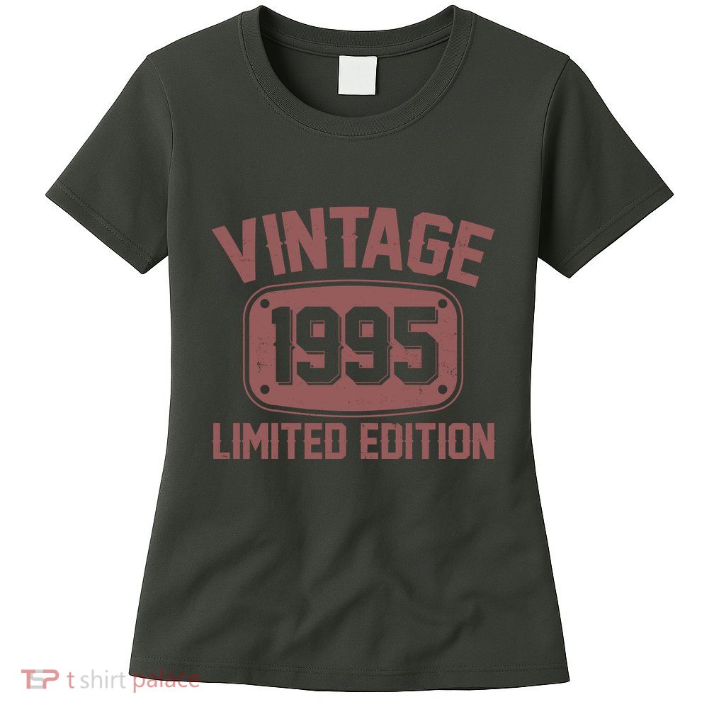 Vintage 1995 Limited Edition 30th Birthday Womens T-Shirt