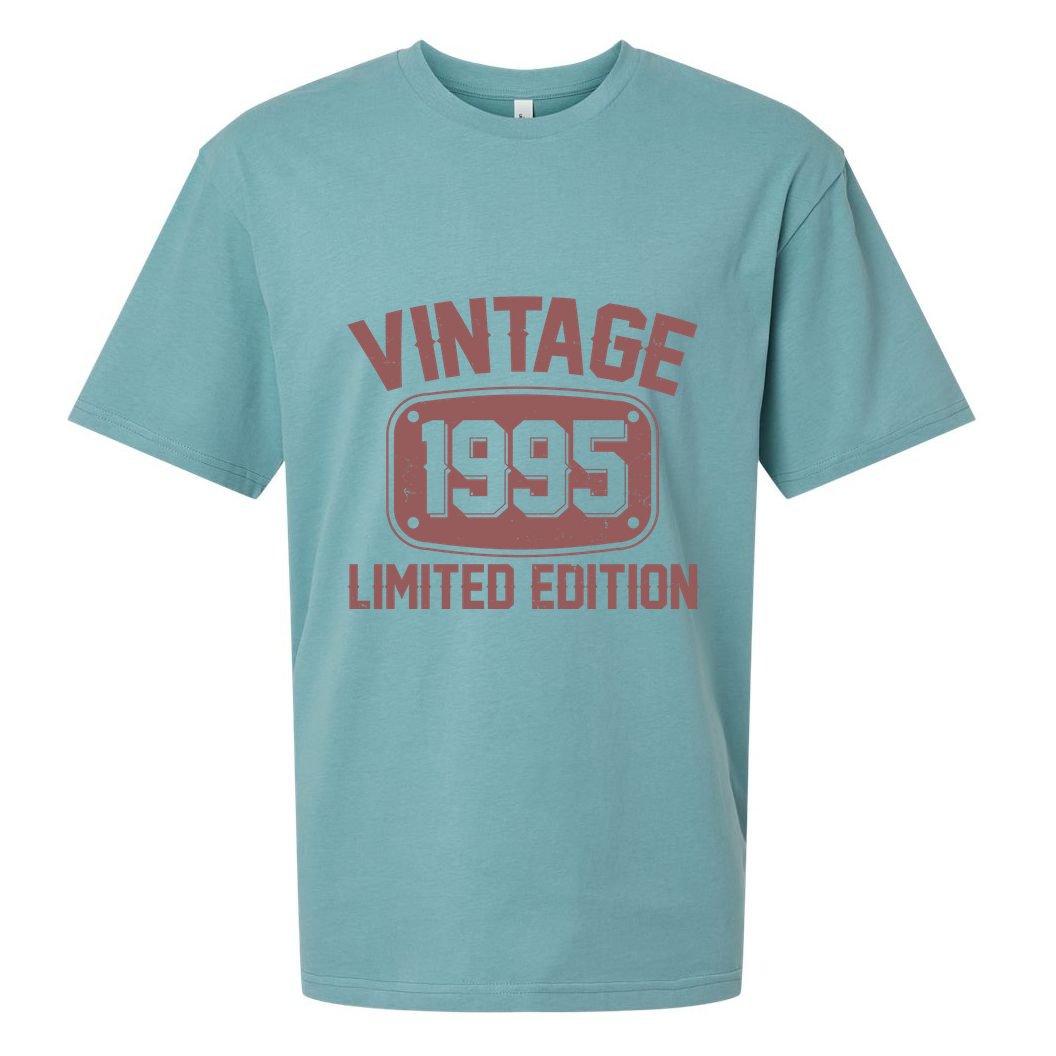 Vintage 1995 Limited Edition 30th Birthday Sueded Cloud Jersey T-Shirt