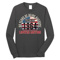 60th Birthday 1964 Limited Edition 60 Years Of Being Awesome Long Sleeve Shirt