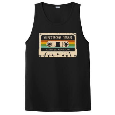 Vintage 1983 Limited Edition 40 Year Old Gifts 40th Birthday PosiCharge Competitor Tank