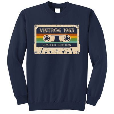 Vintage 1983 Limited Edition 40 Year Old Gifts 40th Birthday Tall Sweatshirt