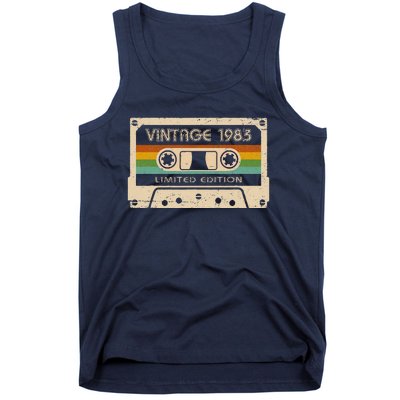 Vintage 1983 Limited Edition 40 Year Old Gifts 40th Birthday Tank Top