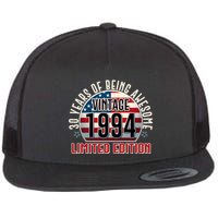30th birthday Vintage 1994 Limited Edition 30 Years Of Being Awesome Flatbill Hat