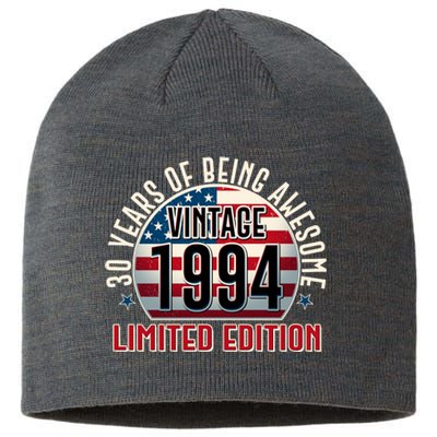 30th birthday Vintage 1994 Limited Edition 30 Years Of Being Awesome Sustainable Beanie