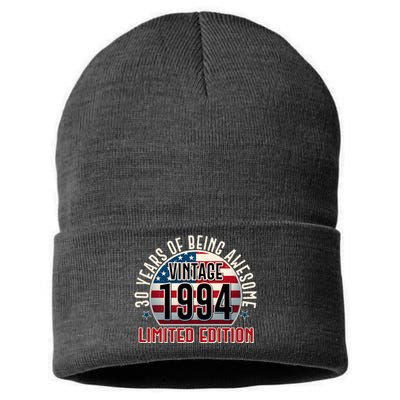 30th birthday Vintage 1994 Limited Edition 30 Years Of Being Awesome Sustainable Knit Beanie