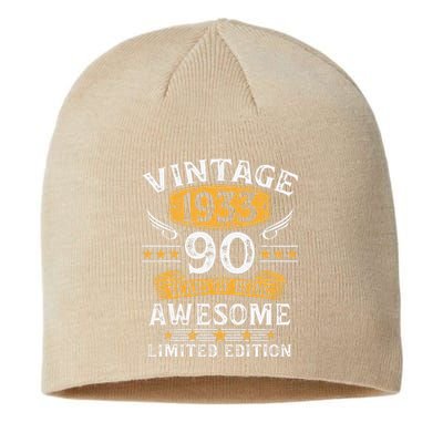 Vintage 1933 Limited Edition 90 Year Old 90th Birthday Gifts Cute Sustainable Beanie