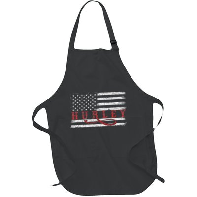 Vintage 1980s Mississippi American Flag Hurley Usa Patriotic Apron