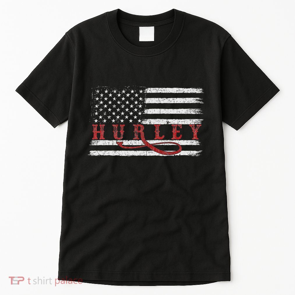 Vintage 1980s Mississippi American Flag Hurley Usa Patriotic Tall T-Shirt