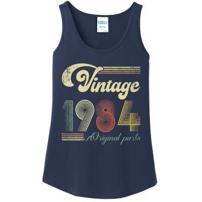 Vintage 1984 Made In 1984 39th Birthday Gift 39 Year Old Ladies Essential Tank