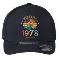 Vintage 1978 Made In 1978 44th Birthday 44 Years Old Flexfit Unipanel Trucker Cap