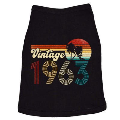 Vintage 1963 Made In 1963 60th Birthday 60 Year Old Gift Doggie Tank