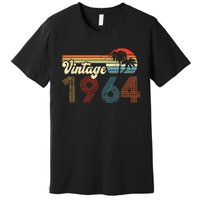 Vintage 1964 Made In 1964 58th Birthday Gift 58 Year Old Premium T-Shirt