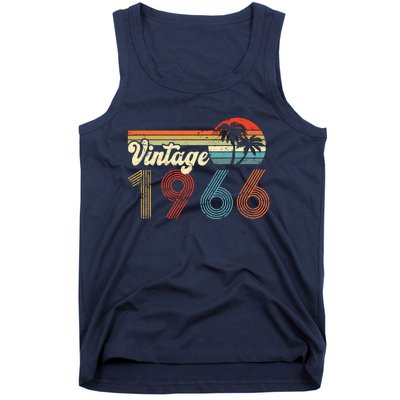 Vintage 1966 Made In 1966 56th Birthday Gift 56 Year Old Tank Top