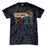 Vintage 1933 Made In 1933 89rd Birthday Gift 89 Year Old Tie-Dye T-Shirt