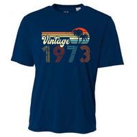 Vintage 1973 Made In 1973 49rd Birthday Gift 49 Year Old Cooling Performance Crew T-Shirt