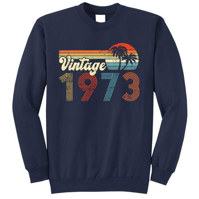 Vintage 1973 Made In 1973 49rd Birthday Gift 49 Year Old Sweatshirt