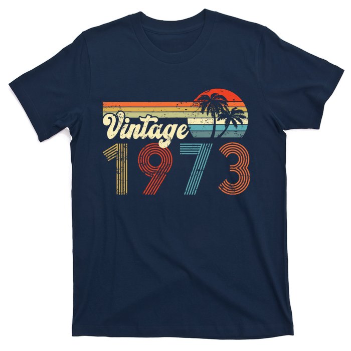 Vintage 1973 Made In 1973 49rd Birthday Gift 49 Year Old T-Shirt