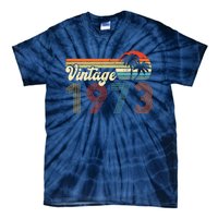 Vintage 1973 Made In 1973 49rd Birthday Gift 49 Year Old Tie-Dye T-Shirt