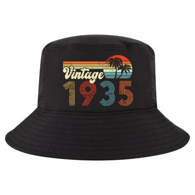 Vintage 1935 Made In 1935 87th Birthday Gift 87 Year Old Cool Comfort Performance Bucket Hat