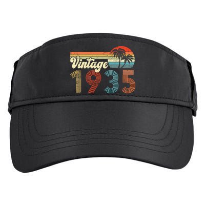 Vintage 1935 Made In 1935 87th Birthday Gift 87 Year Old Adult Drive Performance Visor