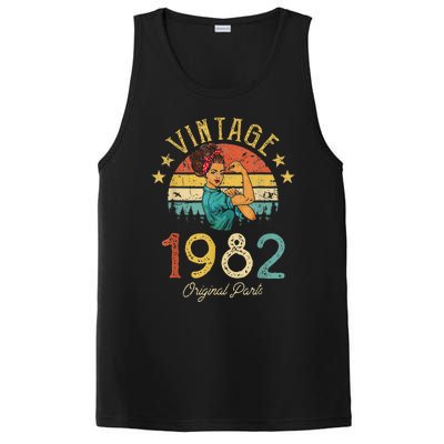 Vintage 1982 Made In 1982 41th Birthday 41 Years Old Gift PosiCharge Competitor Tank