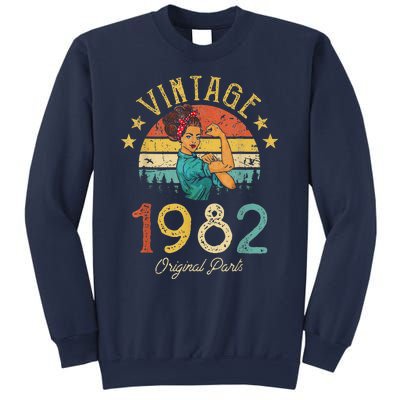 Vintage 1982 Made In 1982 41th Birthday 41 Years Old Gift Sweatshirt