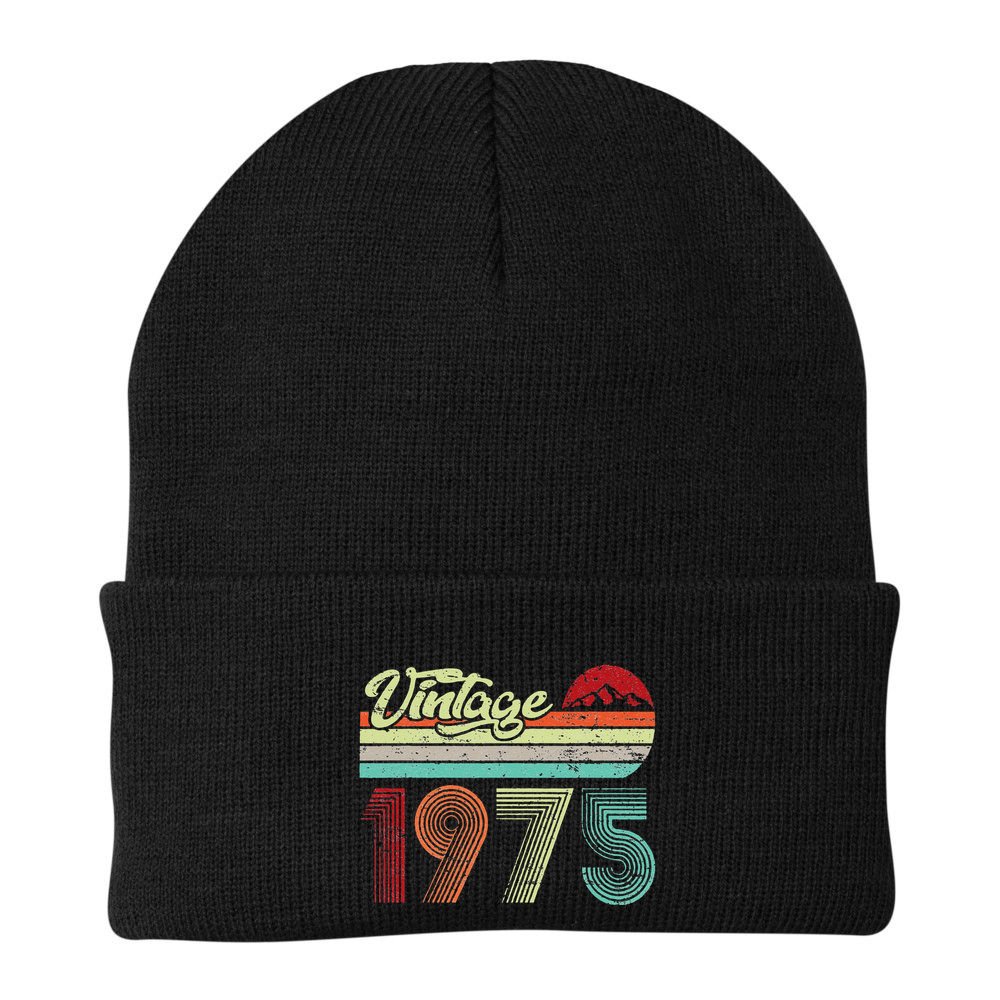 Vintage 1975 Made In 1975 48th Birthday Gift 48 Year Old Beanie