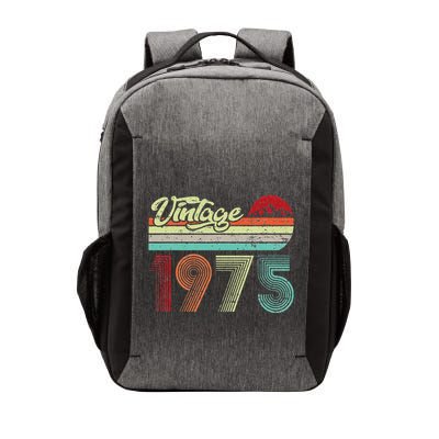 Vintage 1975 Made In 1975 48th Birthday Gift 48 Year Old Vector Backpack
